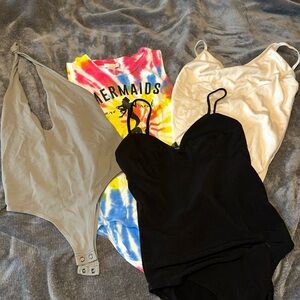 BODY SUIT BUNDLE Zara, forever 21, express
